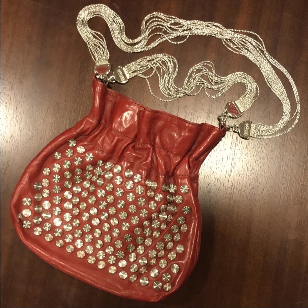 Red Rebecca Minkoff Studded Bag